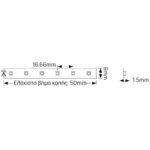 Geyer Ταινία LED Premium 7.2W 12V 6000K 723lm IP65
