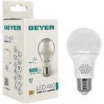 Geyer Λάμπα LED Κλασική A60 9.5W E27 4000K 1055lm