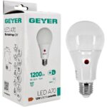 Geyer Λάμπα LED Κλασική A70 12W E27 4000K 1200lm με Sensor Ημέρα/Νύχτα - Image 2