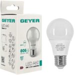 Geyer Λάμπα LED Κλασική A60 8W E27 4000K 806lm