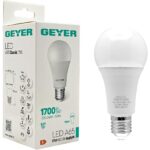 Geyer Λάμπα LED Κλασική A65 17W E27 6500K 1700lm