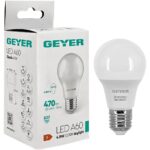 Geyer Λάμπα LED Κλασική A60 4.9W E27 6500K 470lm - Image 3