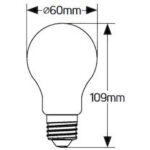 Geyer Λάμπα LED Κλασσική A60 15W Ε27 3000K 1450lm - Image 3