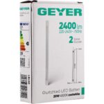 Geyer Φωτιστικό LED Batten 0.60m 20W 4000K 2400lm IP20
