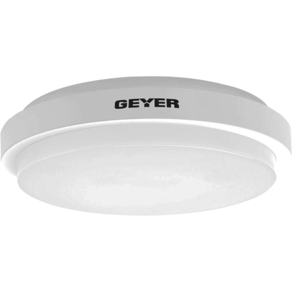 LCL22W12_4 Geyer Απλίκα LED 12W 3000K 800lm Φ220 IP40 - Image 1