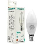 Geyer Λάμπα LED Κερί C37 8.5W E14 3000K 800lm