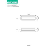 Geyer Τροφοδοτικό 250W 12V DC IP67