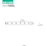 Geyer Ταινία LED DOT COB 14.4W 24V 6500K 1440lm IP65 - Image 4