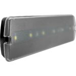 Geyer LED Φωτιστικό ασφαλείας 1W 6500K 100lm 239x80mm μαύρο - Image 2
