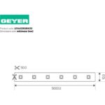 Geyer Ταινία LED Eco 14.4W 12V RGBW IP20