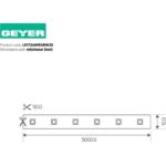 Geyer Ταινία LED Eco 17W 24V WRGBW IP20 - Image 3