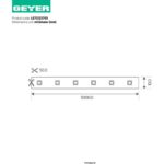 Geyer Ταινία LED Eco 7.2W 12V 2700K 800lm IP65 - Image 2