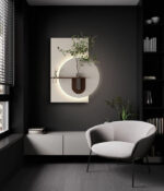 Διακοσμητικός πίνακας 3D με φωτισμό Led