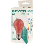 Geyer Λάμπα LED Color A60 4W E27 κόκκινo 60lm - Image 4