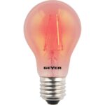 Geyer Λάμπα LED Color A60 4W E27 κόκκινo 60lm - Image 3