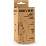 Geyer Λάμπα LED Κλασική Filament A60 4W E27 2700K 470lm - Image 4