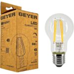 Geyer Λάμπα LED Κλασική Filament A60 8W E27 2700K 880lm dim - Image 4