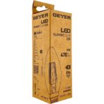 Geyer Λάμπα LED Κερί Filament C35 4W E14 4000K 470lm - Image 4