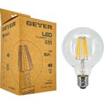 Geyer Λάμπα LED Γλόμπος Filament G95 12W E27 4000K 1521lm - Image 4