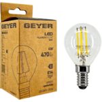Geyer Λάμπα LED Σφαιρική Filament G45 4W E14 4000K 470lm - Image 2
