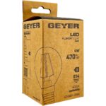 Geyer Λάμπα LED Σφαιρική Filament G45 4W E14 4000K 470lm