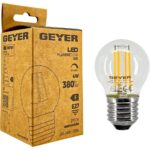 Geyer Λάμπα LED Σφαιρική Filament G45 4W E27 2700K 380lm dim - Image 3