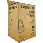 Geyer Λάμπα LED Γλόμπος Filament G125 12W E27 4000K 1521lm
