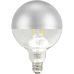 Geyer Λάμπα LED Αντεστραμμένου καθρέφτη ασημί G95 6W E27 2700K 550lm dim - Image 3