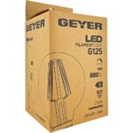 Geyer Λάμπα LED Γλόμπος Filament G125 8W E27 2700K 880lm dim - Image 3