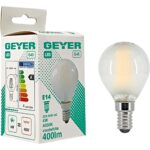 Geyer Λάμπα LED Σφαιρική Filament matt G45 4W E14 4000K 400lm