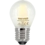 Geyer Λάμπα LED Σφαιρική Filament matt G45 4W E27 4000K 400lm