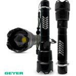 Geyer Επαναφορτιζόμενος LED Φακός 30W - Image 3