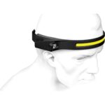 Geyer Επαναφορτιζόμενος LED Φακός κεφαλής 3W COB + 3W XPE - Image 2