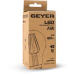 Geyer Λάμπα LED Κλασική Filament matt A60 6W E27 2700K 650lm - Image 2