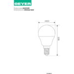Geyer Λάμπα LED Σφαιρική G45 4.5W Ε14 4000K 470lm - Image 3