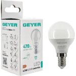 Geyer Λάμπα LED Σφαιρική G45 4.5W Ε14 4000K 470lm