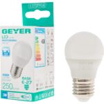 Geyer Λάμπα LED Σφαιρική G45 3W E27 4000K 250lm