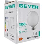 Geyer Λάμπα LED Γλόμπος G120 18W E27 6500K 1950lm - Image 3