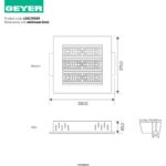 Geyer Φωτιστικό LED βενζινάδικου 150W 4000K 15000lm IP65 - Image 2