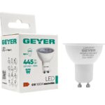Geyer Λάμπα LED PAR16 6W GU10 3000K 445lm 38°