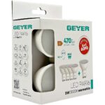 Geyer Λάμπα LED PAR16 5W GU10 3000K 470lm 4+1 ΔΩΡΟ - Image 3