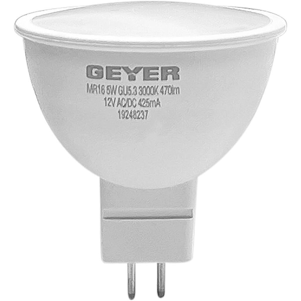 LHMW6E_3 Geyer Λάμπα LED MR16 5W GU5.3 3000K 470lm - Image 1