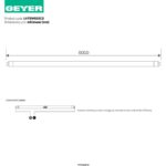 Geyer Λάμπα LED T8 Eco 9W G13 3000K 800lm 0.6m