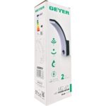 Geyer Φωτιστικό LED με αισθητήρα κίνησης 12-15-20W 4000K 1300-1600-2100lm IP65 μαύρο