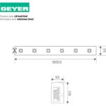 Geyer Ταινία LED Neon 14.4W 24V 4000K 1400lm IP67 6x12mm - Image 3