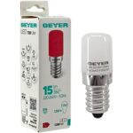 Geyer Λάμπα LED Νυxτός T20 1.3W E14 κόκκινο 15lm