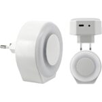 Geyer LED Στρογγυλό Φωτάκι Νυκτός με αισθητήρα και 1 θύρα USB-C - Image 2