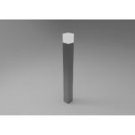 Geyer Φωτιστικό LED δαπέδου 6W 3000K 250lm 76x800 IP54 - Image 2