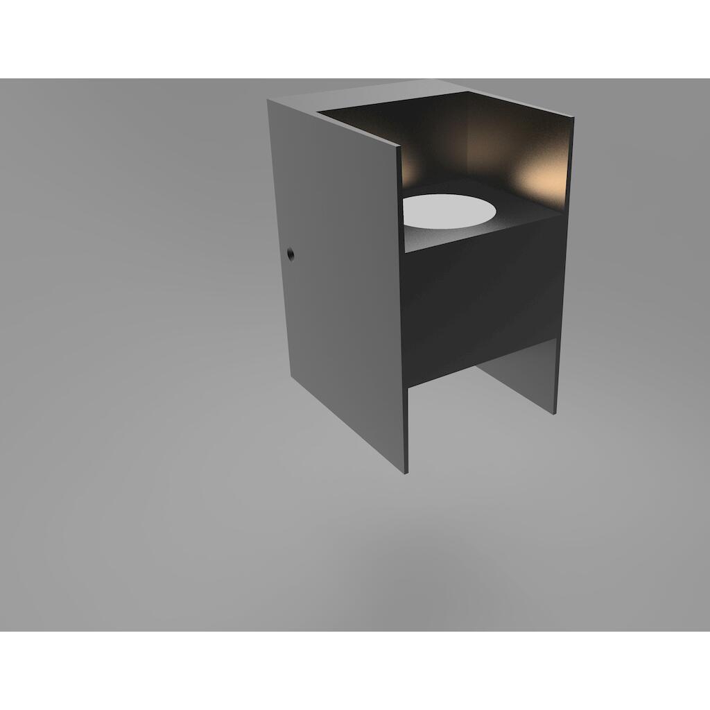 LOWL90120WDG_3 Geyer Απλίκα LED 6W 3000K 250lm 76x120 IP54 - Image 1