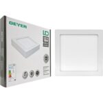 Geyer Επίτοιχο PL LED τετράγωνο 18W 3000K 1550lm 225x225mm - Image 2